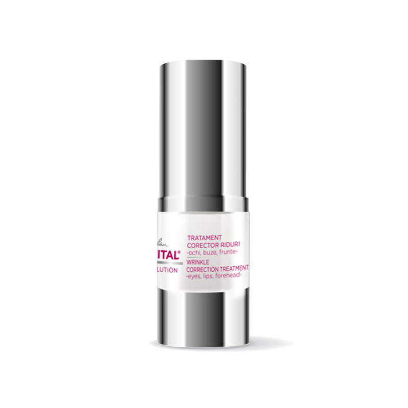 Wrinkle correction treatment - eyes, lips, forehead