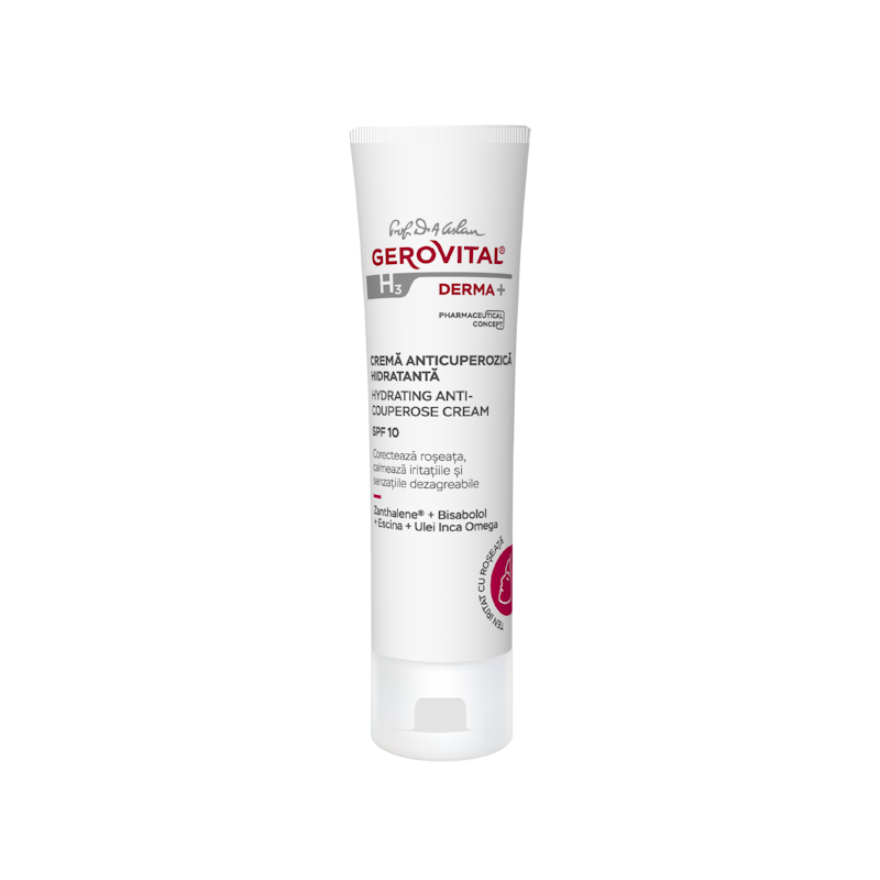 Hydrating anti-couperose cream SPF10