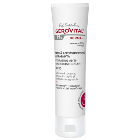 Kuperózis elleni hidratáló krém SPF10