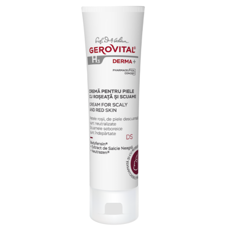 Cream for scaly and red skin