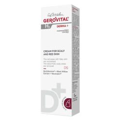 Cream for scaly and red skin