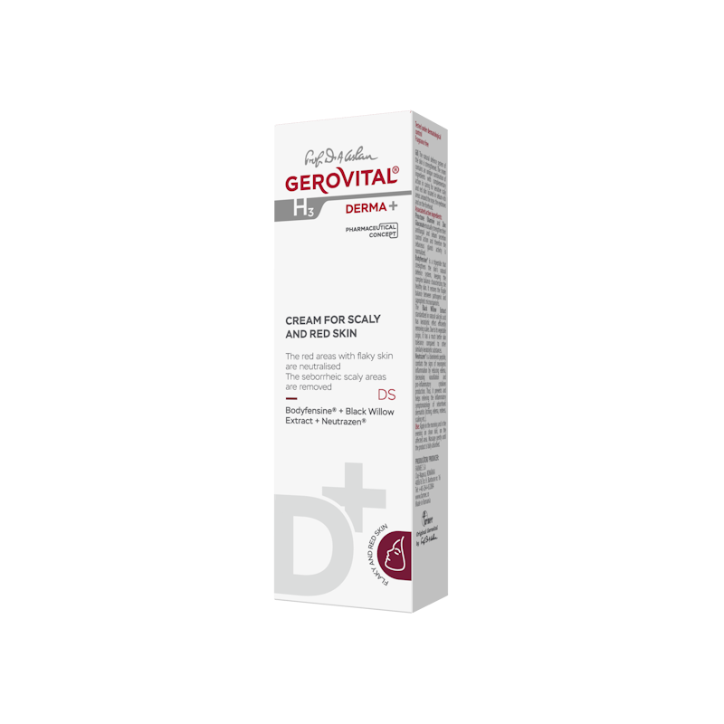 Cream for scaly and red skin