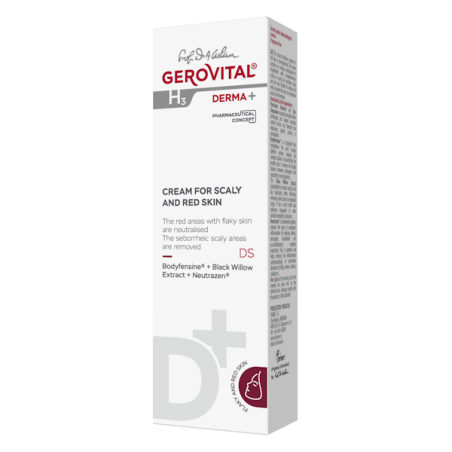 Cream for scaly and red skin