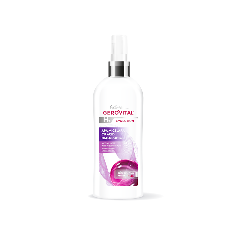 Micellar water with hyaluronic acid