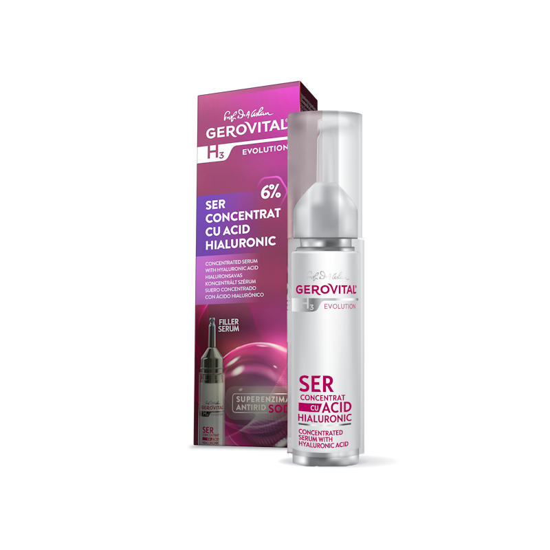 Concentrated serum with hyaluron acid 6%