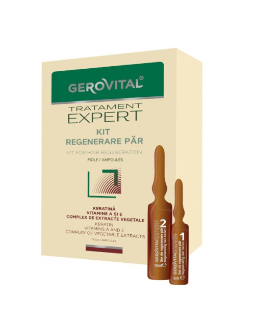 Gerovital Tratament Expert Kit for Hair Regeneration