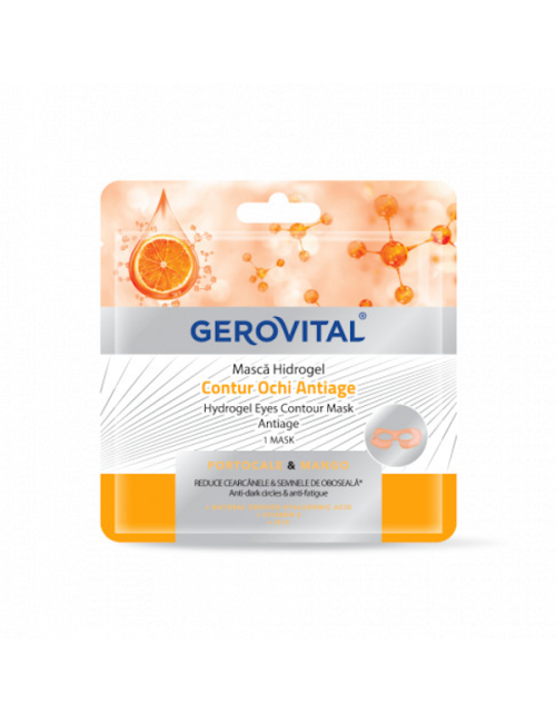 Gerovital Szemkontúr, Bőrfiatalító Hidrogél Maszk