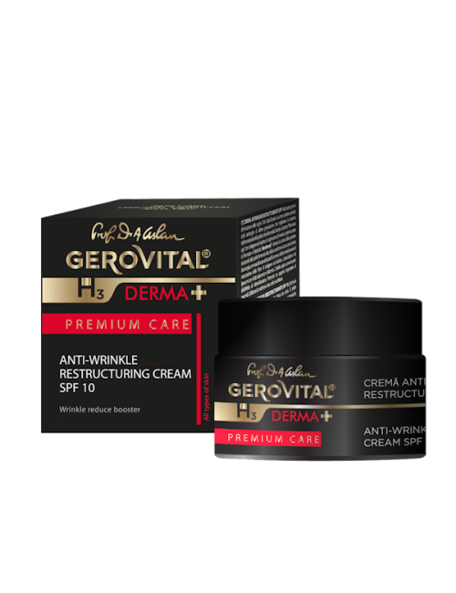 Anti-wrinkle restructuring cream SPF10