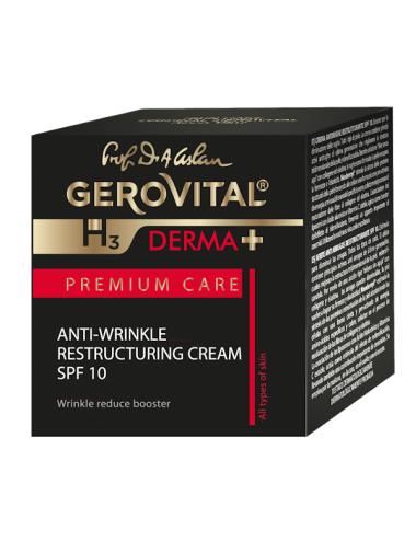 Anti-wrinkle restructuring cream SPF10