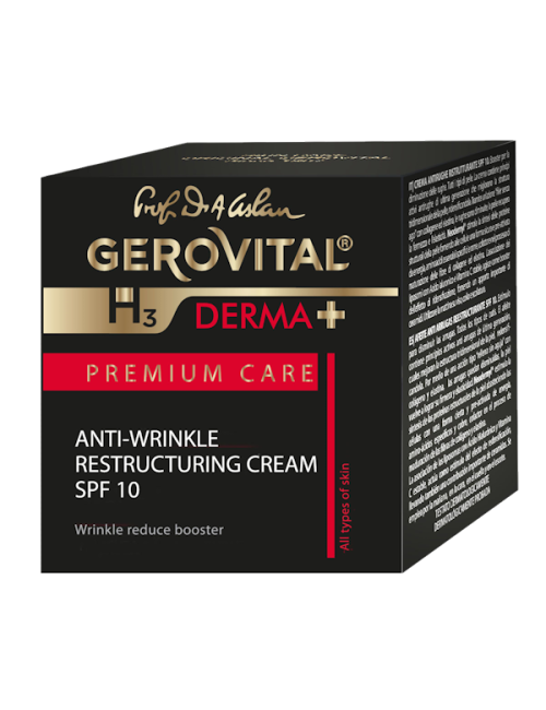 Anti-wrinkle restructuring cream SPF10