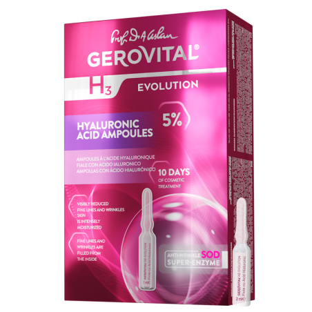 Hyaluronic acid ampoules