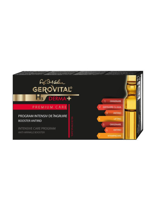 Gerovital H3 Derma+ Premium Care Intensive care program - anti-wrinkle booster