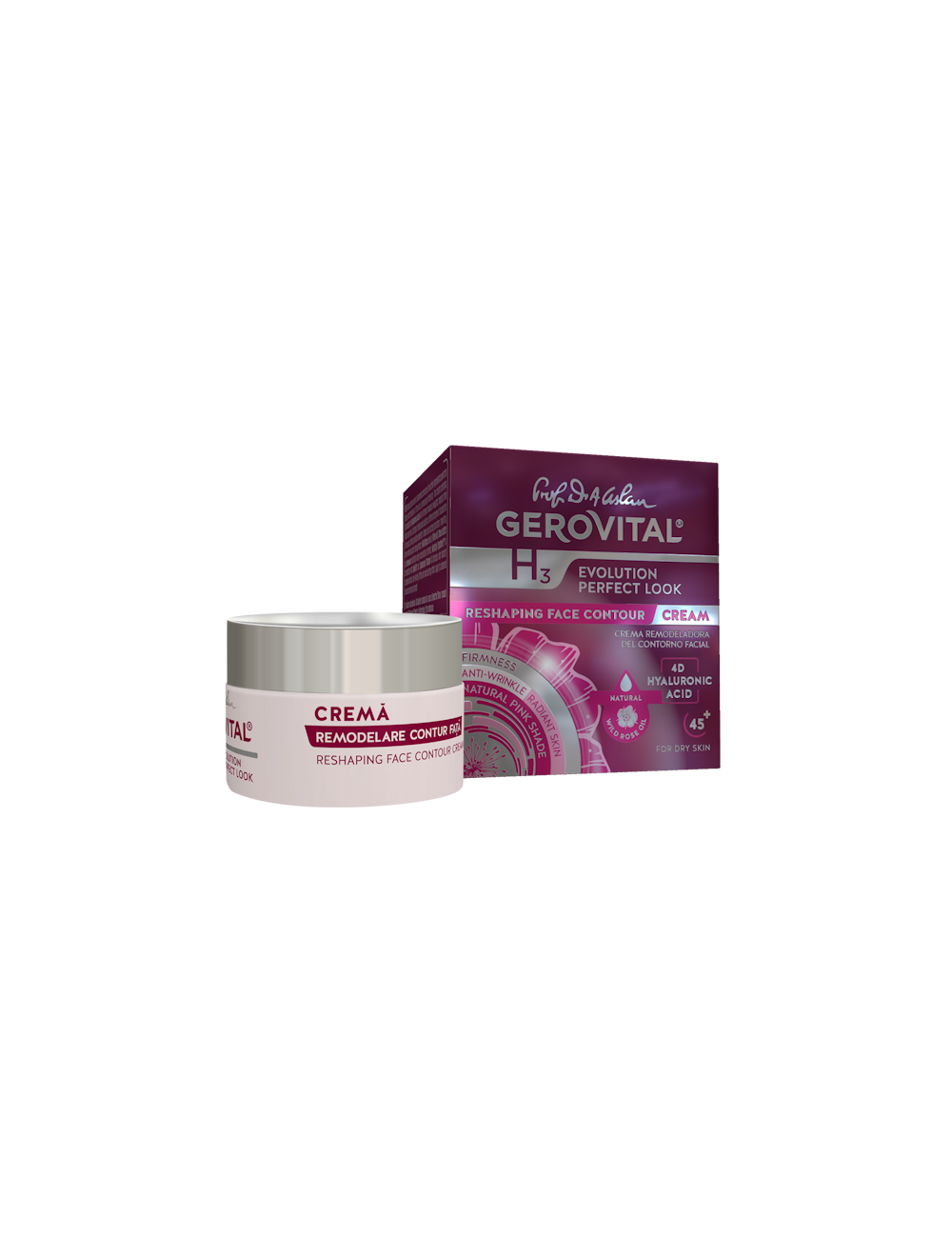 Reshaping face contour cream