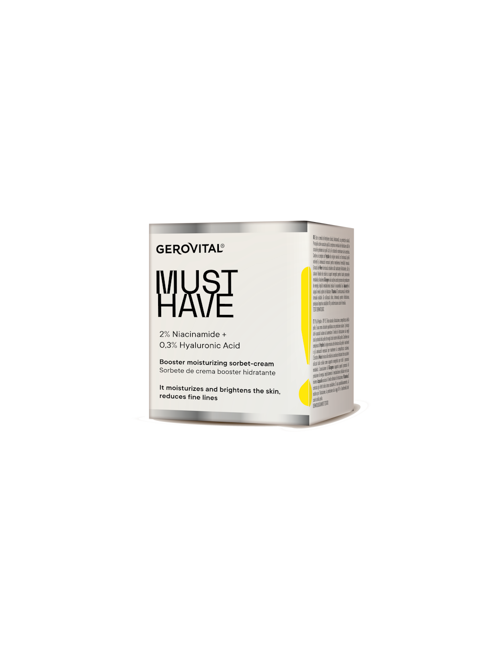 Booster Moisturizing Sorbet-Cream 2% niacinamide