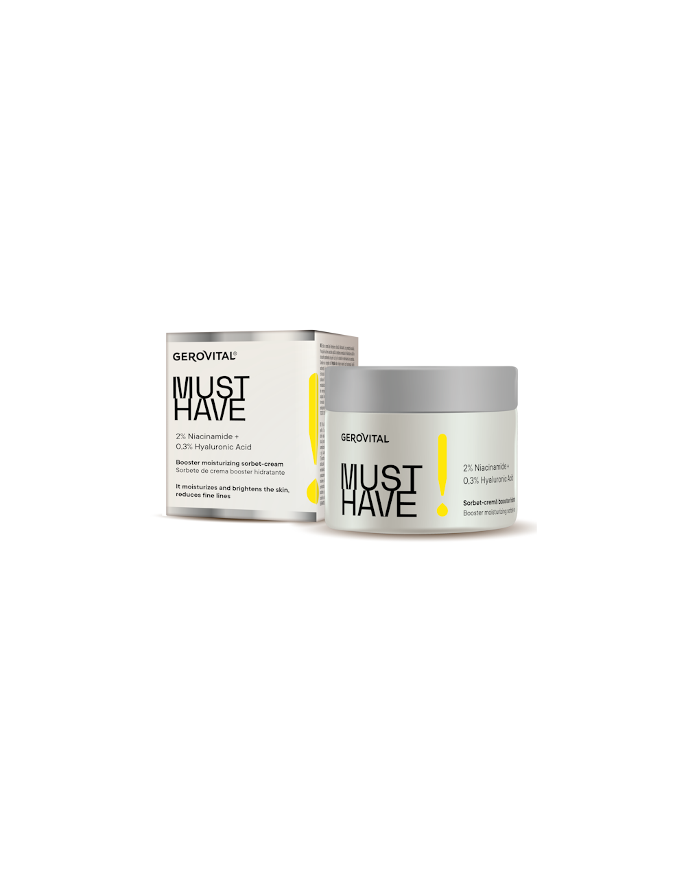 Booster Moisturizing Sorbet-Cream 2% niacinamide