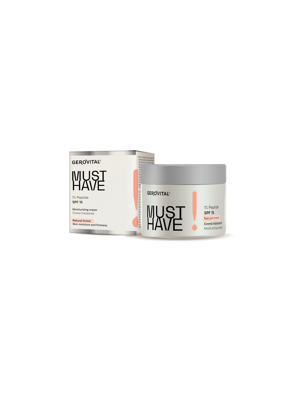 Moisturizing Cream SPF15 1% peptide