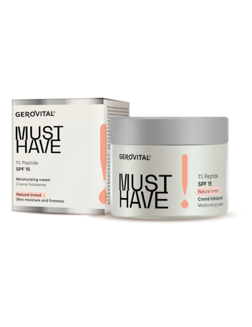 Hidratáló Krém SPF15 1% peptidek