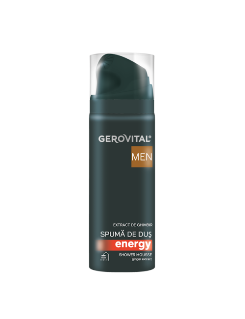 Gerovital MEN Tusfürdő hab - Energy