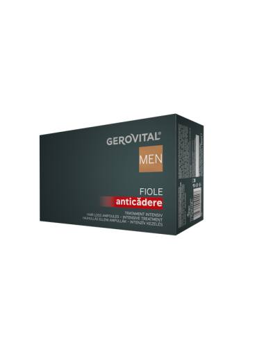 Gerovital MEN Hair loss Ampoules - intensive treatment