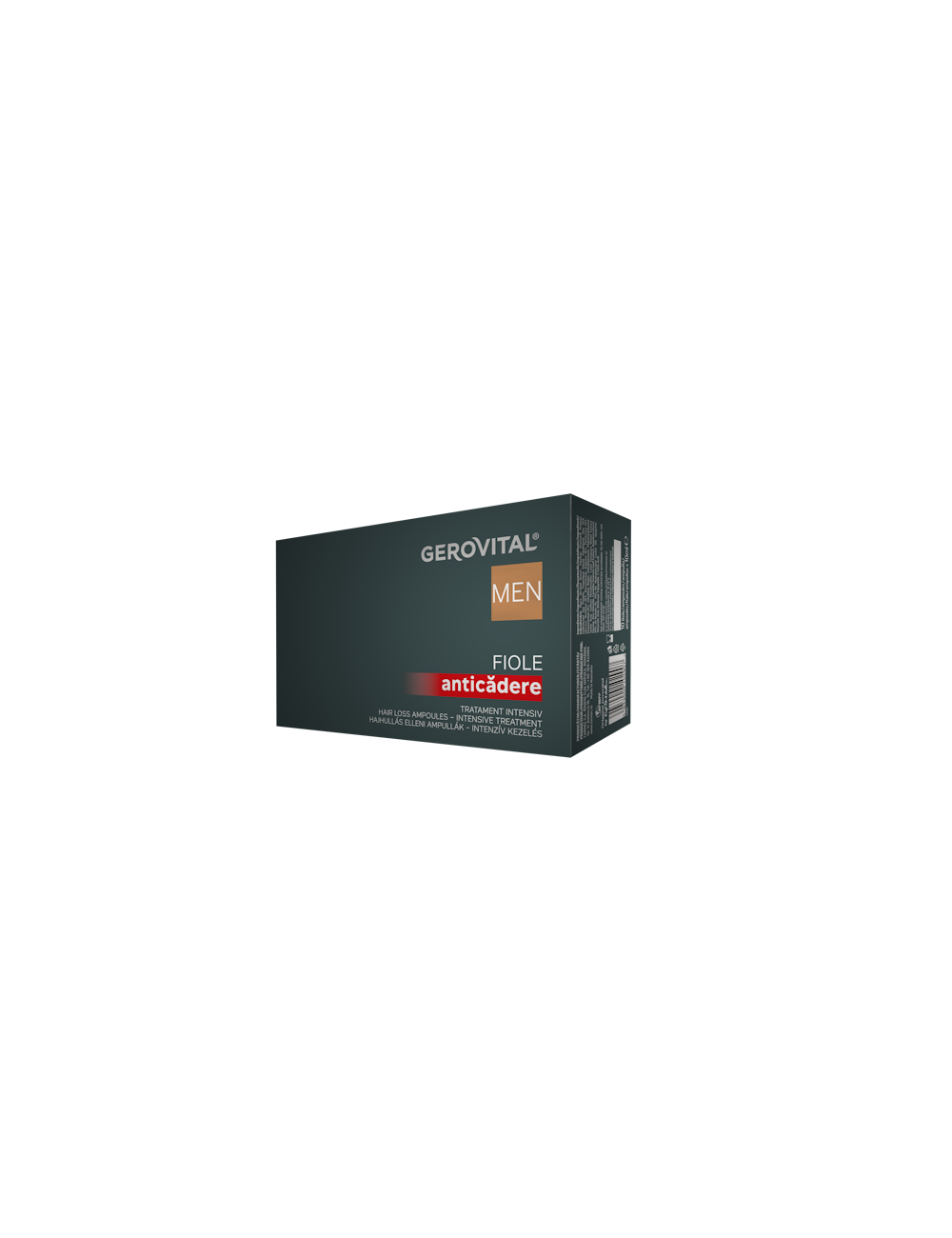 Gerovital MEN Hair loss Ampoules - intensive treatment