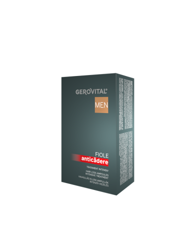 Gerovital MEN Hair loss Ampoules - intensive treatment
