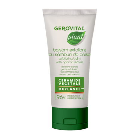 Gerovital Plant Exfoliating Balm with apricot kernels