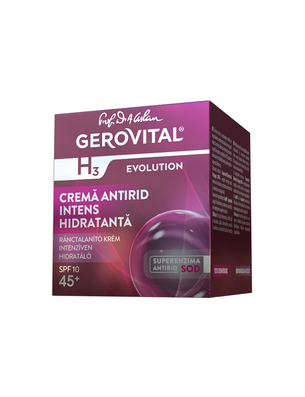 Anti Wrinkle Cream, Highly Moisturizing, with SPF10