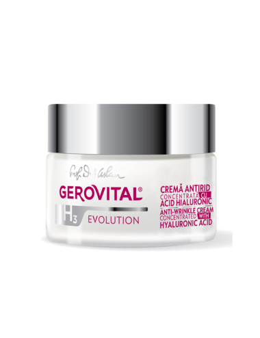 Anti-wrinkle cream concentrated with hyaluronic acid 3%