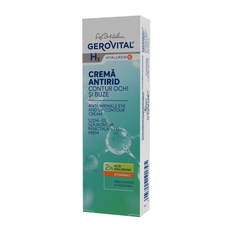 Szem- és szájkontúr ránctalanító krém
