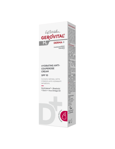 Hydrating anti-couperose cream SPF10