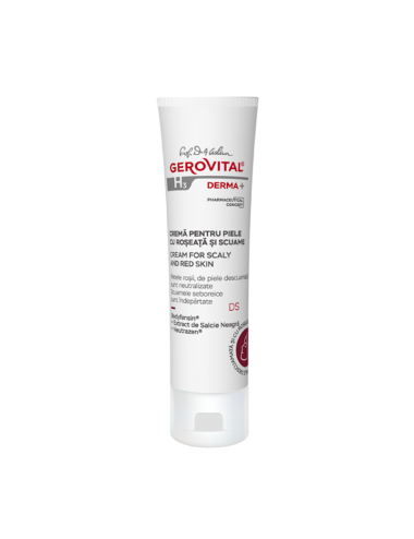 Cream for scaly and red skin