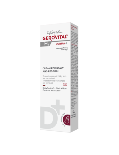 Cream for scaly and red skin