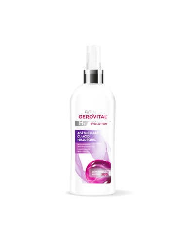 Micellar water with hyaluronic acid