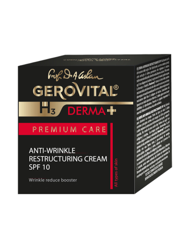 Anti-wrinkle restructuring cream SPF10