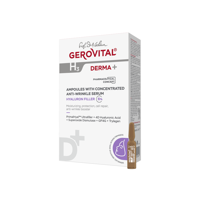 Koncentrált Ránctalanító Szérumos Ampullák - 6% Hyaluron Filler