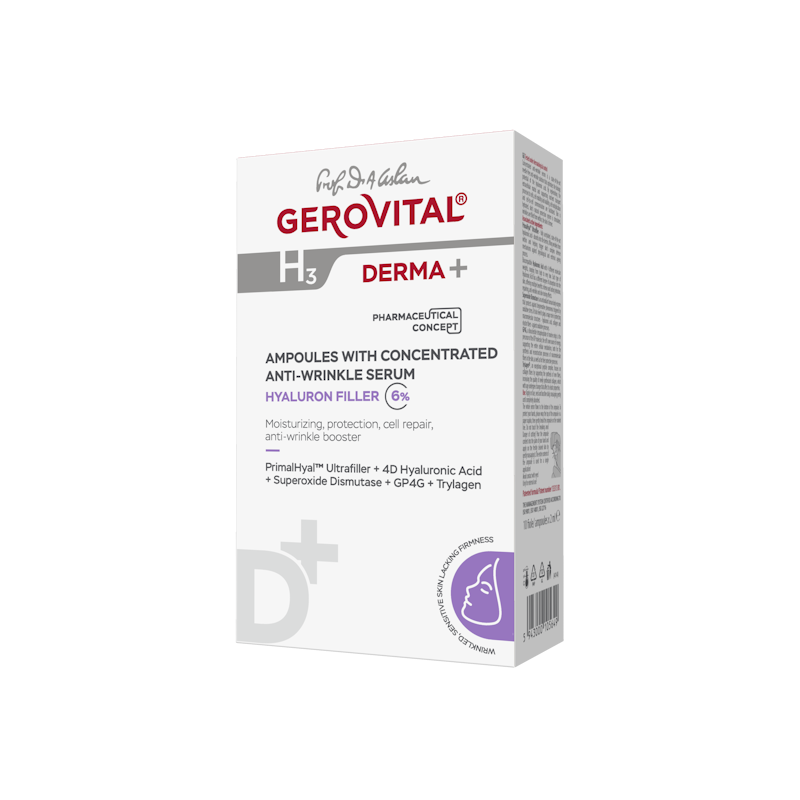 Koncentrált Ránctalanító Szérumos Ampullák - 6% Hyaluron Filler